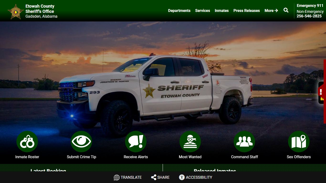Inmate Roster (531) - Etowah County Sheriff